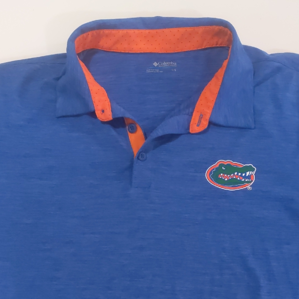 Columbia Blue Florida Gators Polo